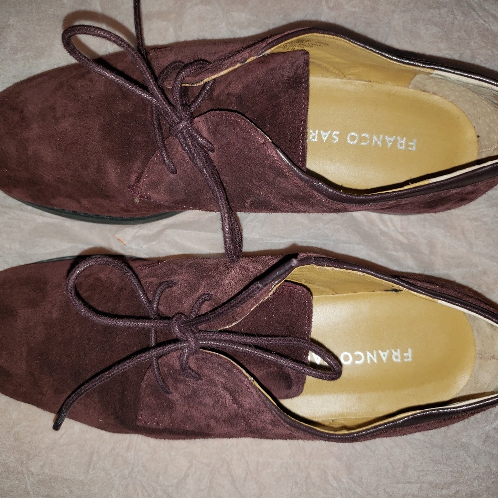 FRANCO SSTRO LACED FLATS